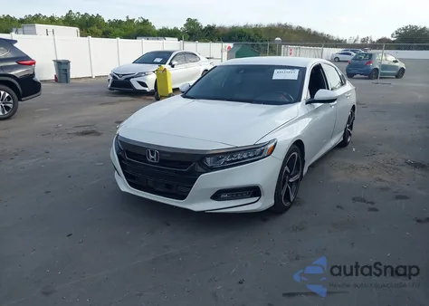 2019 Honda Accord Sport from USA, damaged, VIN 1HGCV1F3XKA154624